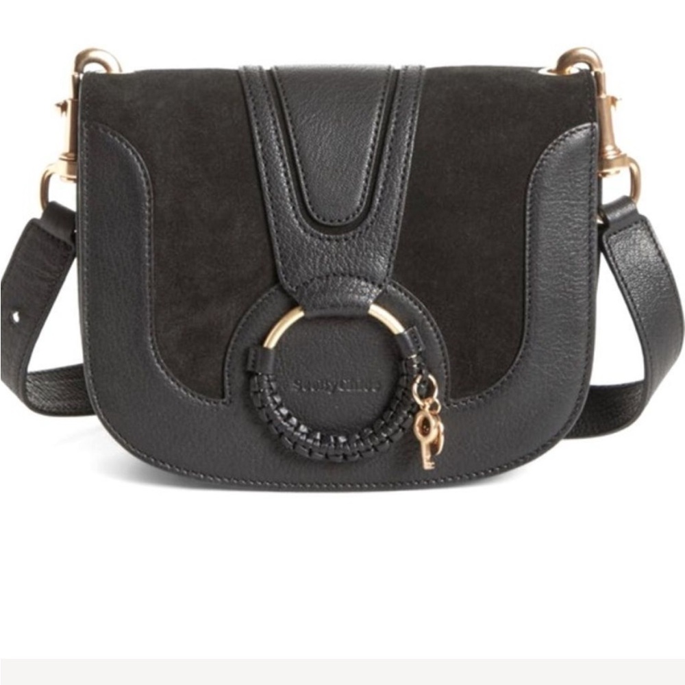 See by Chloe' Hana shoulder bag in grained and suede cowhide. - Picture 2 of 5